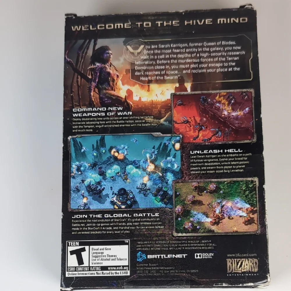 StarCraft I & II: Heart of the Swarm Expansion Set For PC